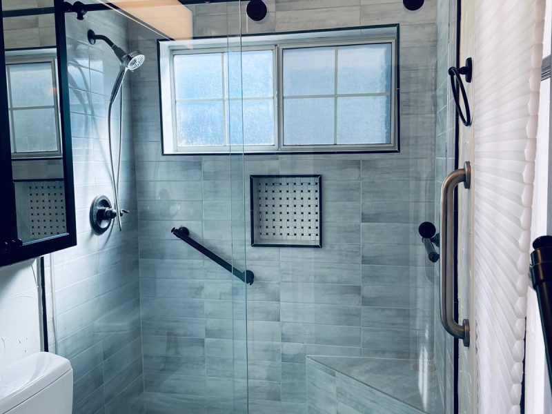 Walk-In Shower Bathroom Remodel
