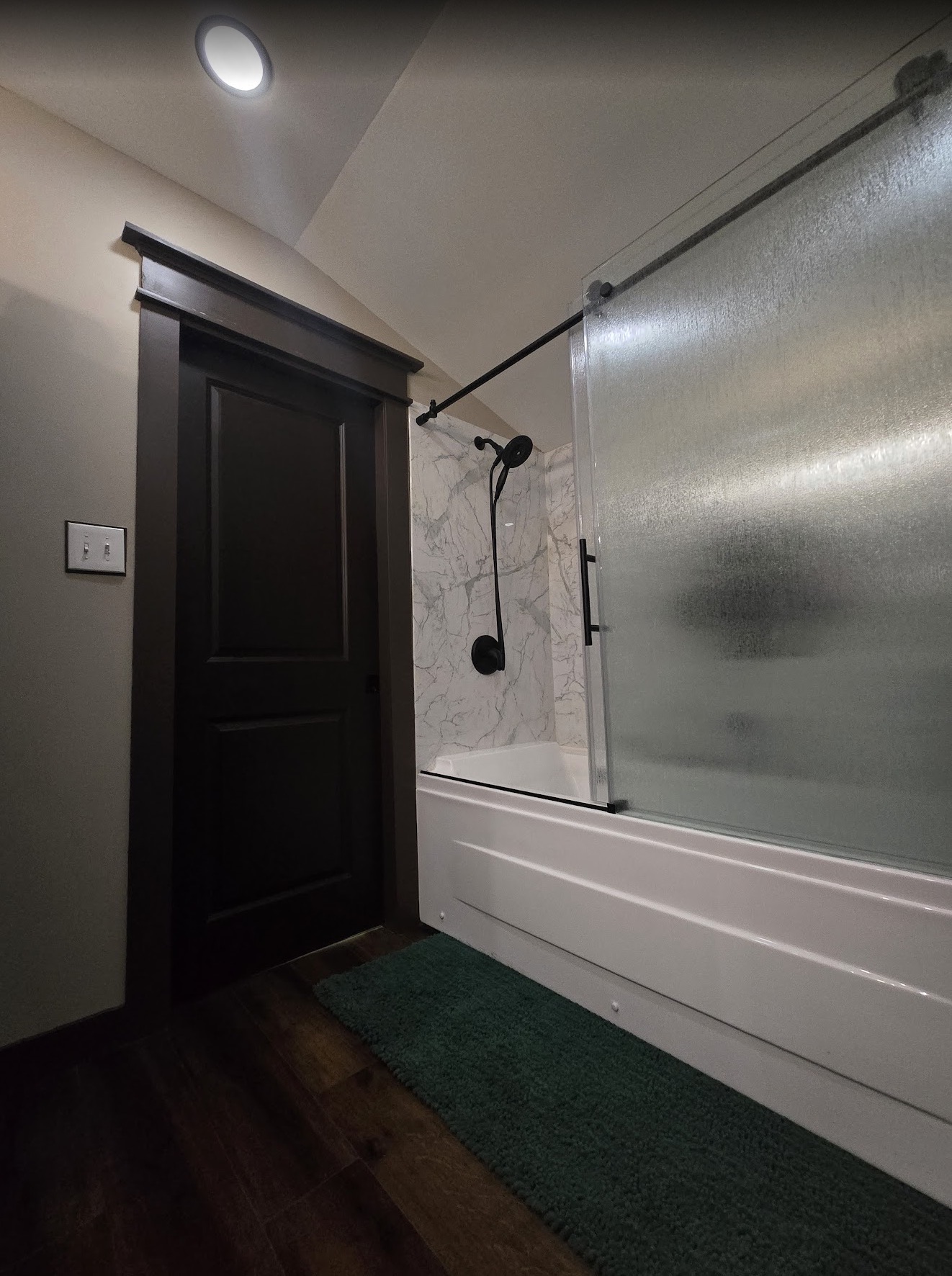 Marble Master Bath with Jetted Tub