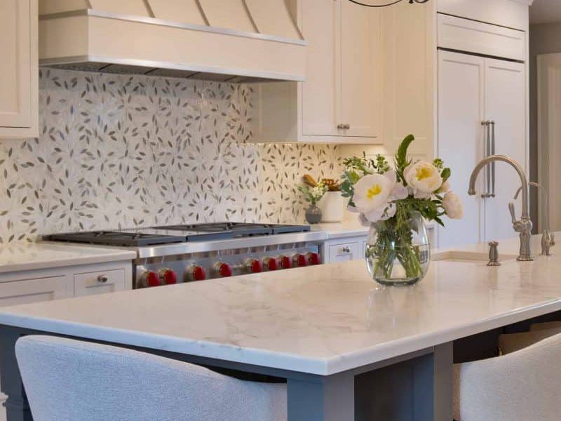 Mosaic Backsplash Chef’s Kitchen