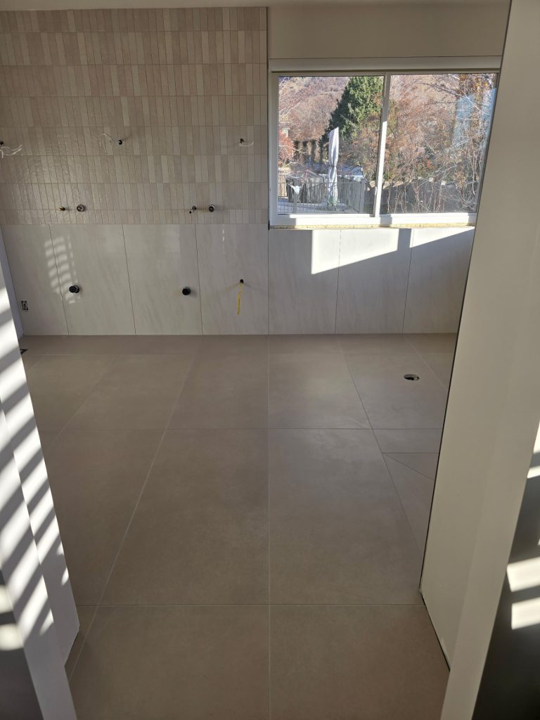 Wood-Plank Tile Master Bath photo 4