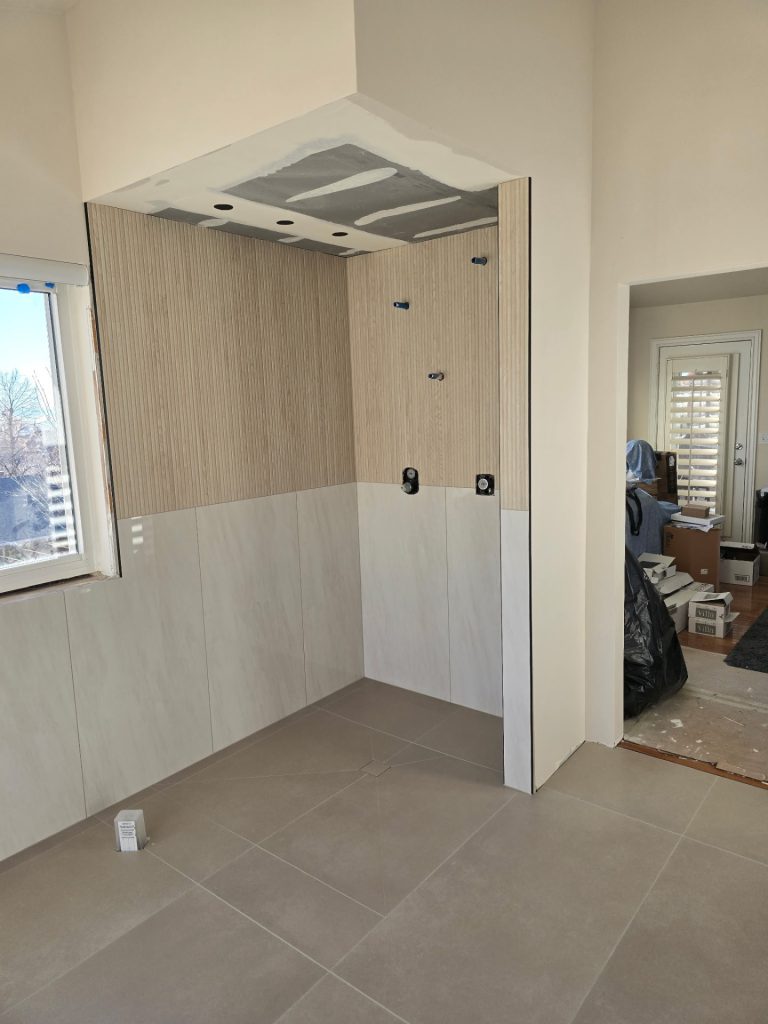 Wood-Plank Tile Master Bath photo 2